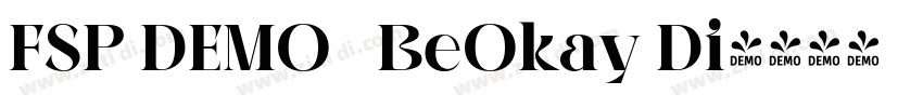 FSP DEMO   BeOkay Di字体转换